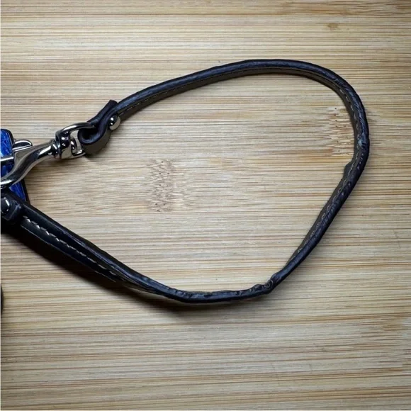 Coach Brown Signature Canvas Phone Case Mini Wristlet with Pink Red Blue Green C - Picture 15 of 15